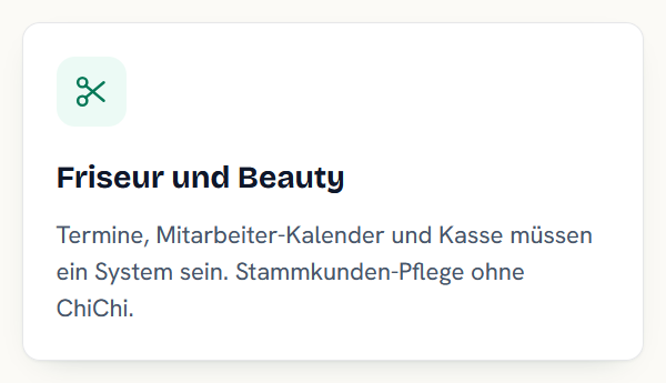 modernes Kassenbundle für Geschäfte