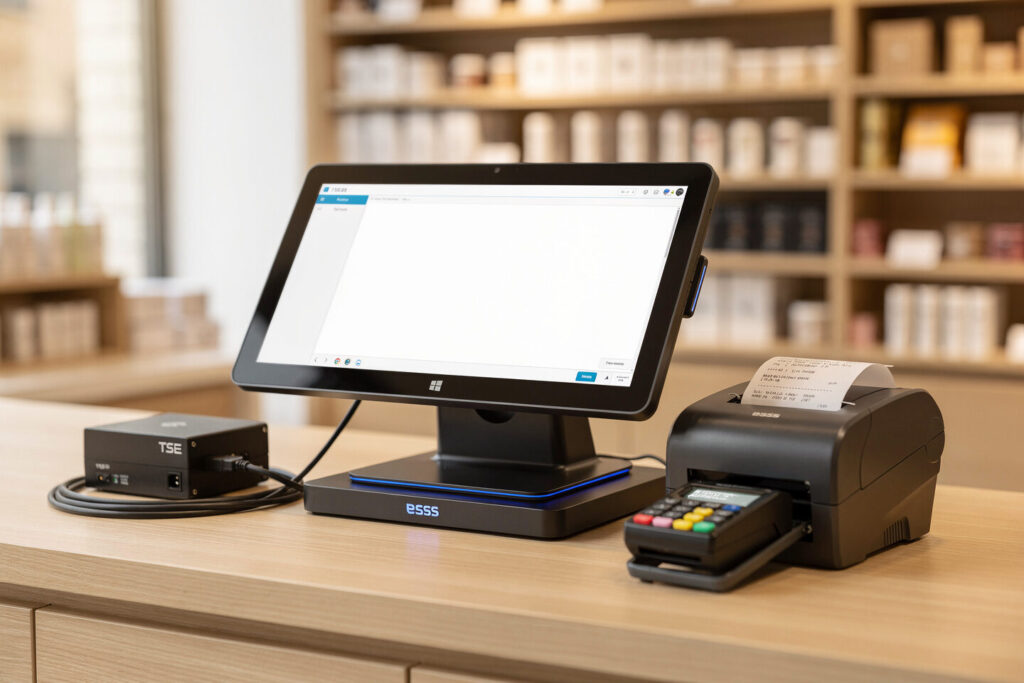 Rechtssichere Installation mit TSE und GoBD-konformer Ausstattung – Kassenpartner24