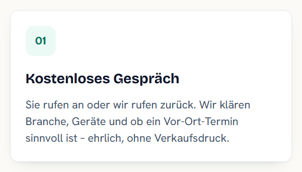 Qualifizierte Hilfe durch die Kassenbetreuung